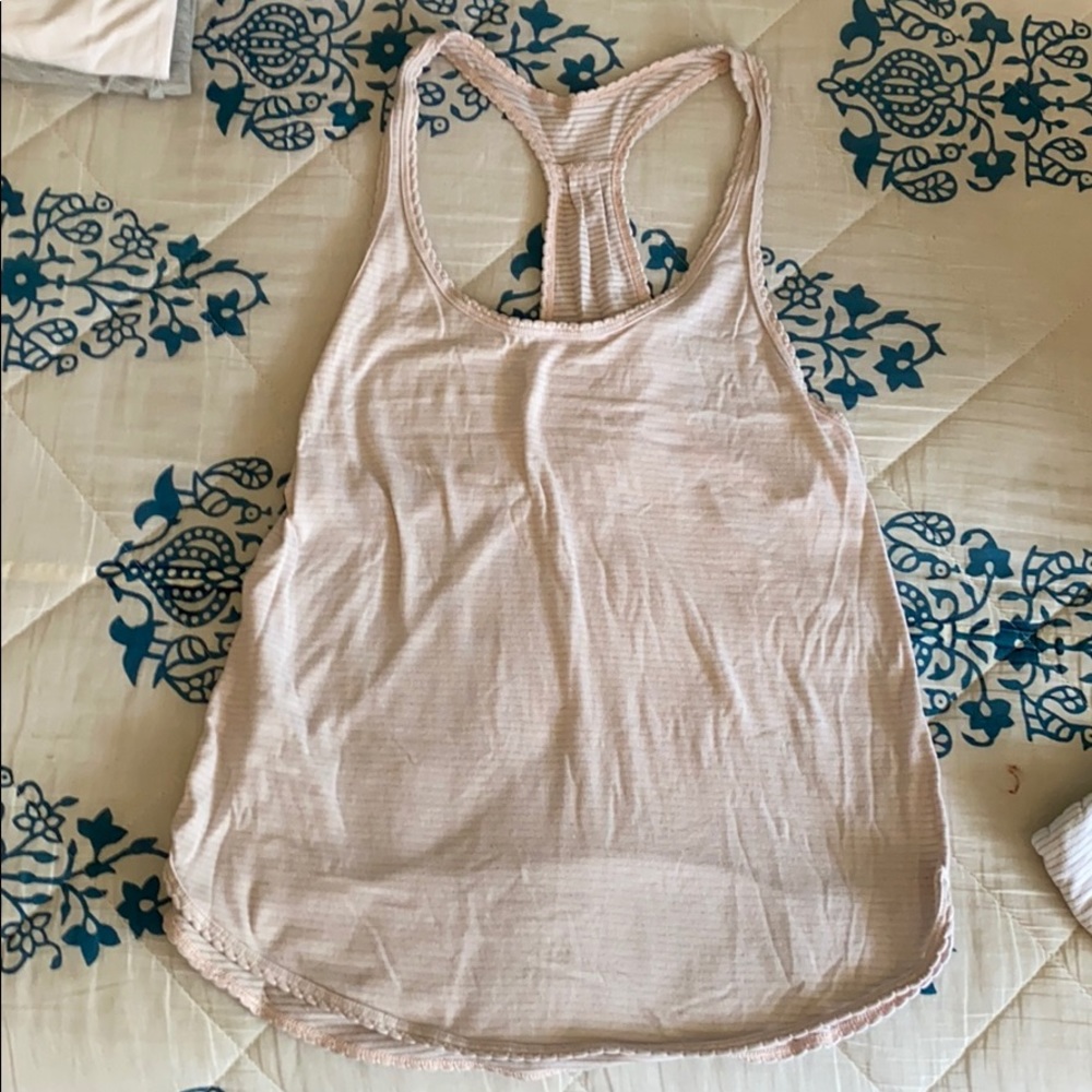 Lululemon racerback silver  tank